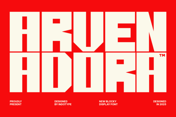 Arvenadora: The Bold Font That Elevates Your Handmade Creations