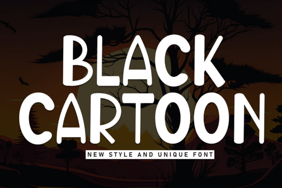 Black Cartoon: A Versatile Display Font for Dynamic Marketing