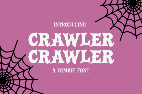 Crawler Crawler in Web Design: A Zombie Font That Works
