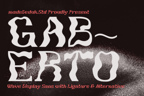 Discover Gaberto: A Bold Font for Creative Crafters