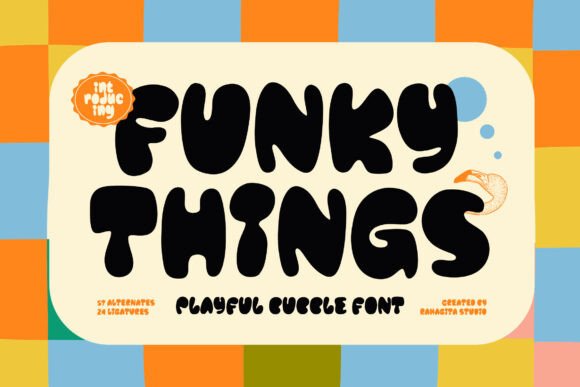 Funky Things: The Playful Font That Elevates Your Brand