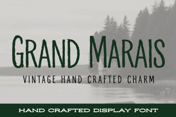 Grand Marais: A Display Font for Bold Campaigns
