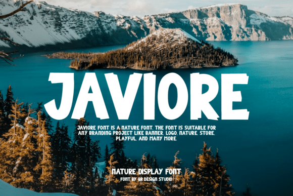 Javiore: A Display Font Built for Impact and Identity