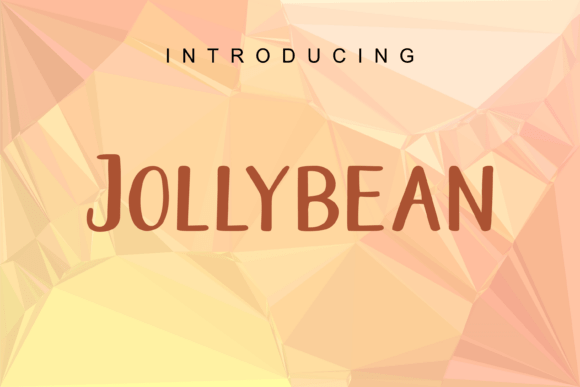 Jollybean: A Playful Font for Editorial Vibrancy