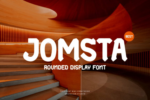 Jomsta: A Versatile Display Font for Creative Crafters