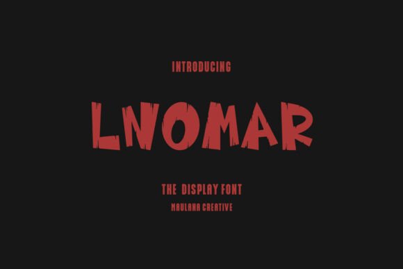 Lnomar Font Brings Eerie Atmosphere to Web Design