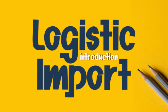 Logistic Import: A Font That Elevates Your Brand
