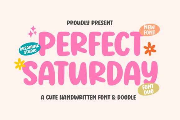 Perfect Saturday: A Font for Digital Design Magic