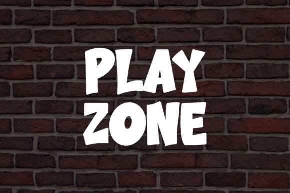 Play Zone Font: A Playful Display Typeface for Editorial Design