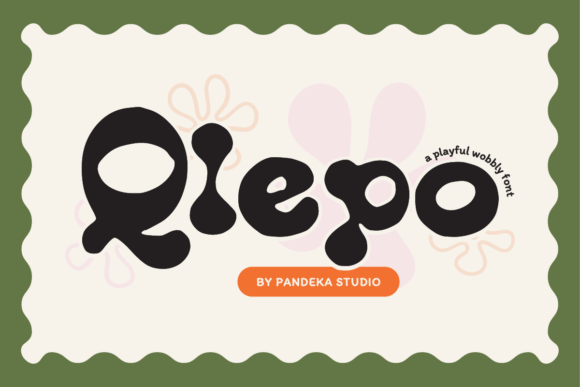 Qlepo: A Playful Font for Bold Campaigns