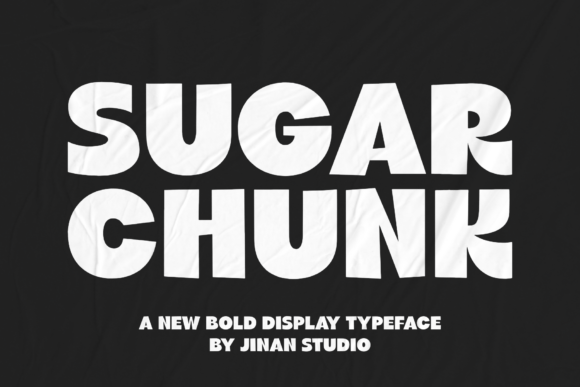 Sugar Chunk: A Display Typeface That Brings Retro Weight to Editorial Design