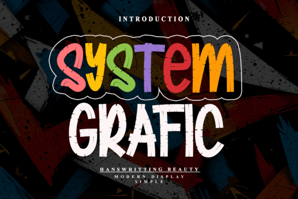 System Grafic: A Display Font for Modern Web Design