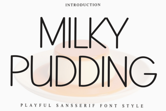 Testing Milky Pudding for a Brand Identity Project