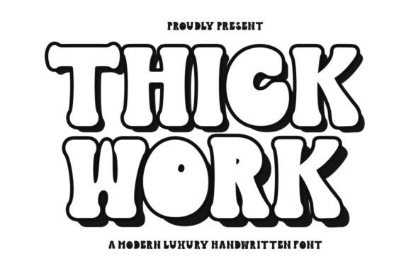 Thick Work: A Font That Elevates Your Brand
