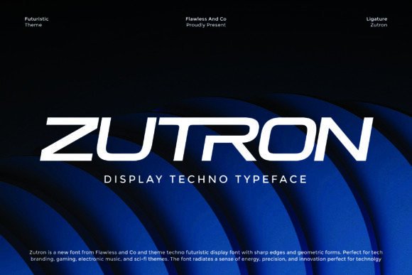 Zutron: A Typeface for the Future of Editorial Design